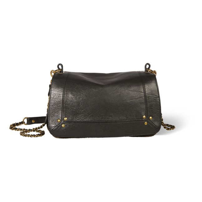 Bobi Goatskin Leather Bag | Black