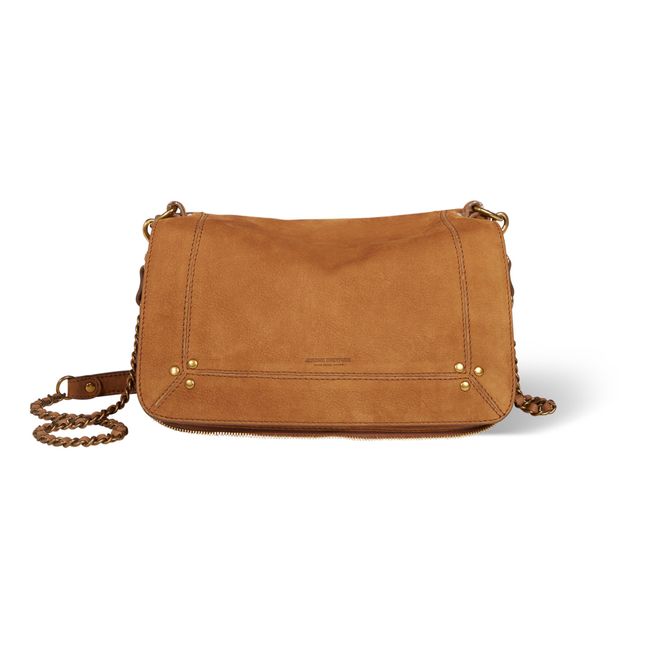Bobi Bullcalf Leather Handbag | Tabacco