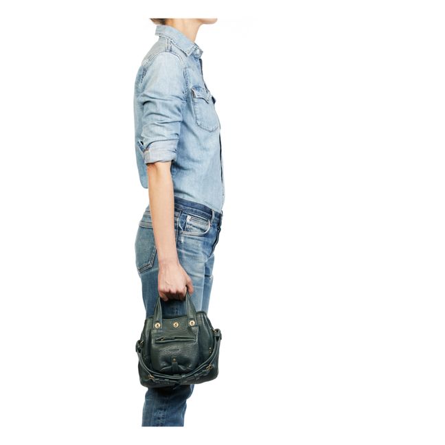 Sac Billy Nano Agneau | Vert sapin