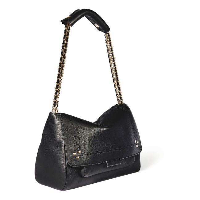 Borsa Lulu M in pelle | Nero