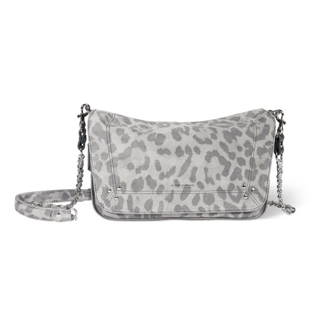 Bobi S Leopard Bag | Grigio