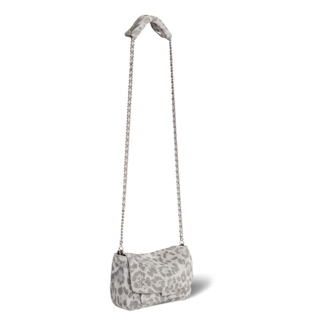 Lulu S Leopard Bag | Grey