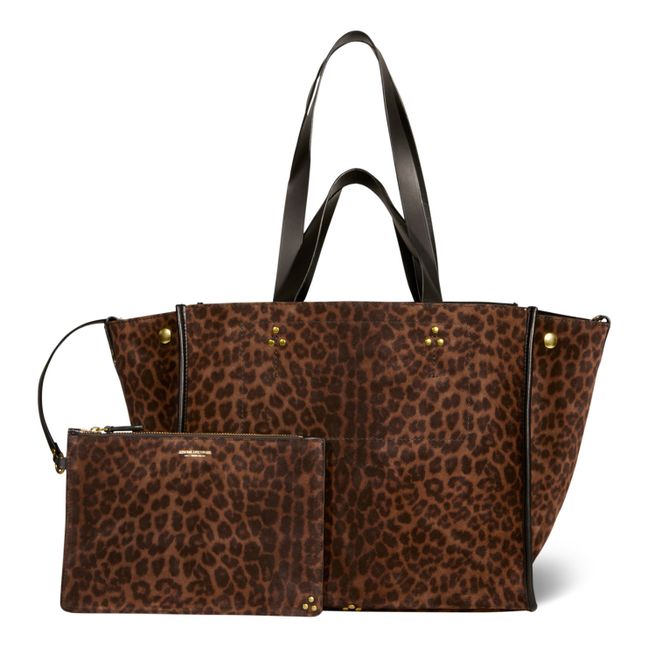 Leon M Leopard-Print Bag | Leopard