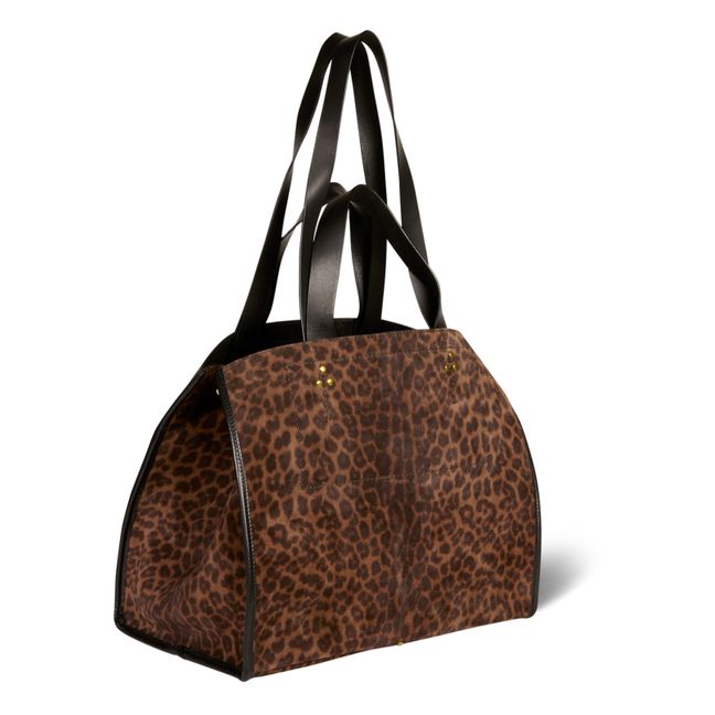 Leon M Leopard-Print Bag | Leopard
