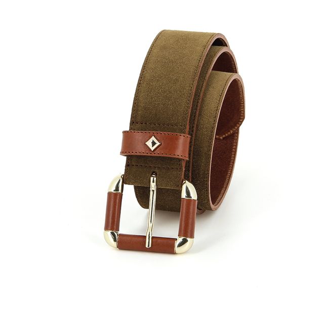 Ceinture Coulomb Velours | Marron