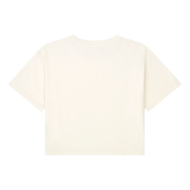 T-Shirt Boxy Coton Bio | Abricot