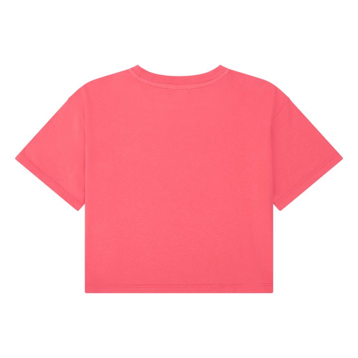 Girl's Organic Cotton Boxy T-shirt | Arancione- Immagine del prodotto n°2