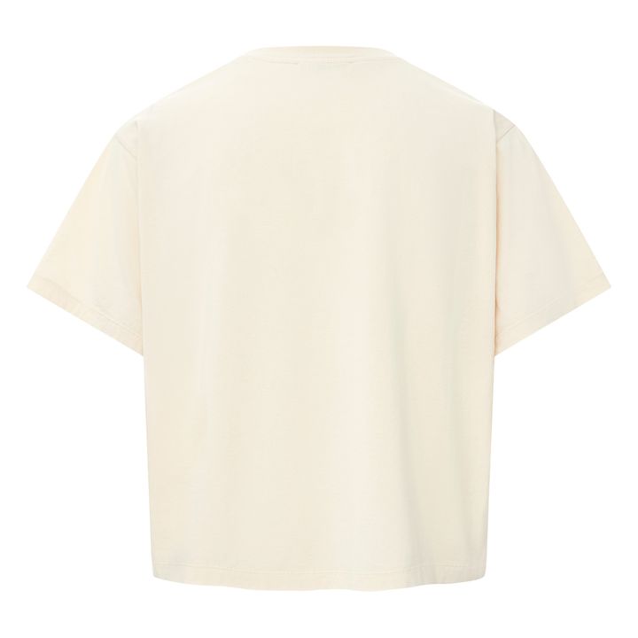 Camiseta Boxy de algodón orgánico para mujer | Blanco Roto- Imagen del producto n°1