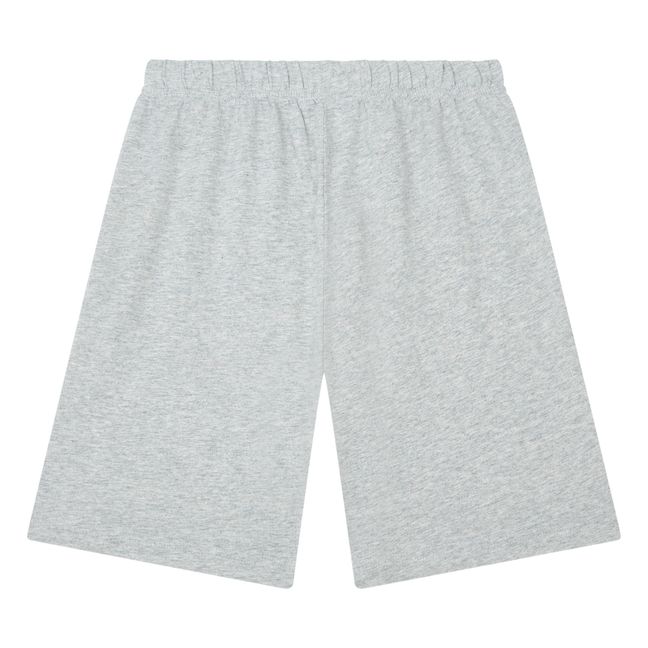 Boy's Organic Cotton Shorts | Heather grey