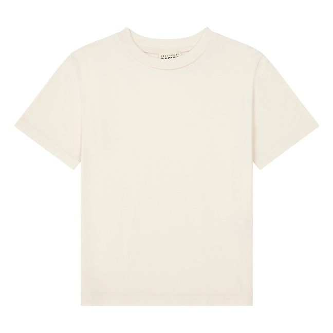 T-Shirt aus Bio-Baumwolle | Grauweiß