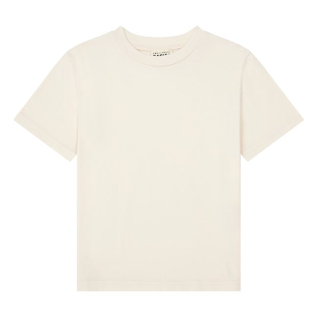T-Shirt Garçon Coton Bio | Blanc cassé