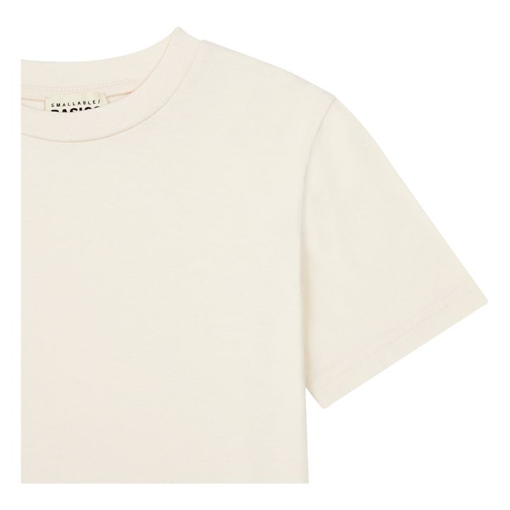 Boy's Organic Cotton T-Shirt | Blanco Roto- Imagen del producto n°1