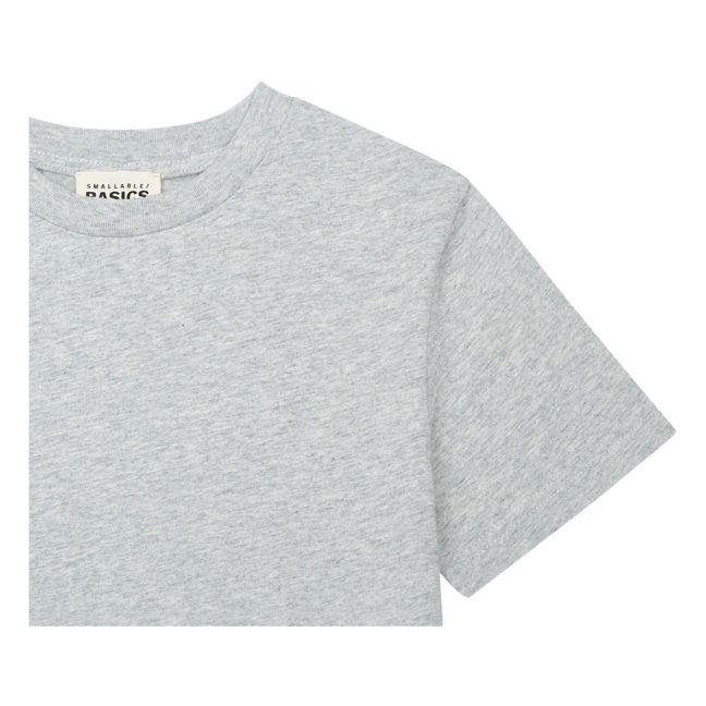 T-Shirt Garçon Coton Bio | Gris chiné