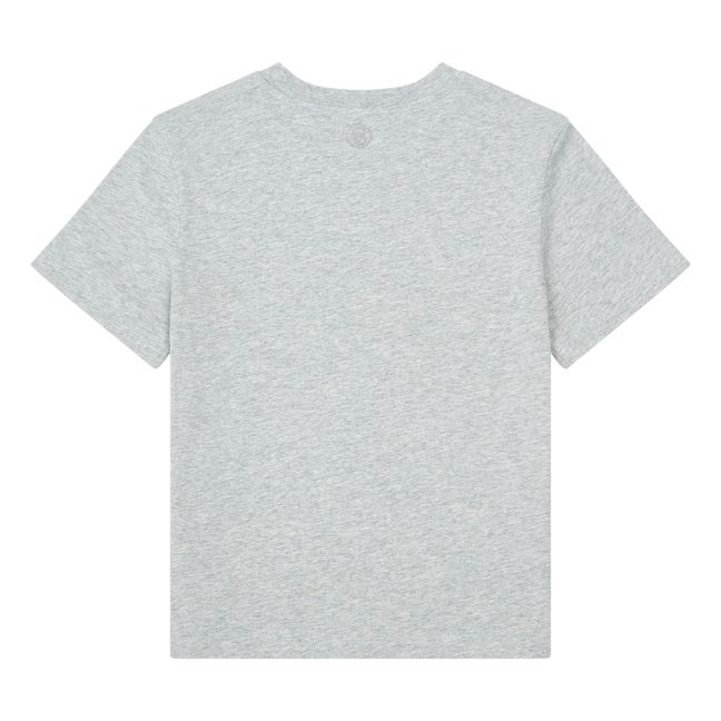 T-Shirt Garçon Coton Bio | Gris chiné