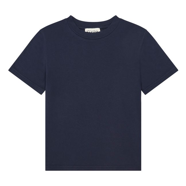 Maglietta bambino in cotone biologico | Blu marino