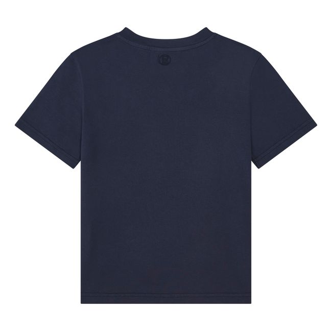 Maglietta bambino in cotone biologico | Blu marino