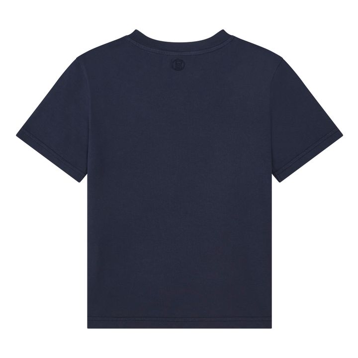 Boy's Organic Cotton T-Shirt | Blu marino- Immagine del prodotto n°2