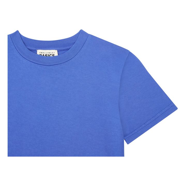 T-Shirt aus Bio-Baumwolle | Blau- Produktbild Nr. 1