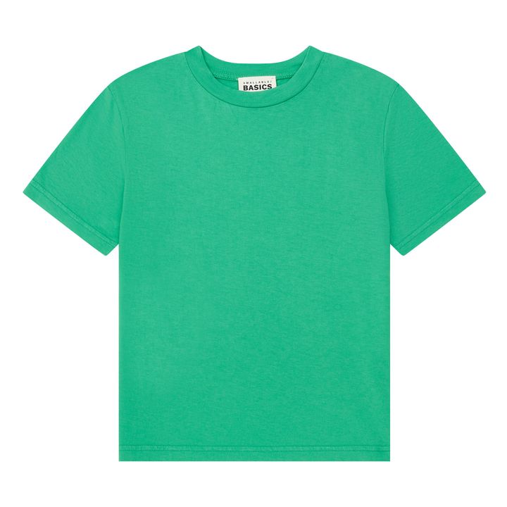 Boy's Organic Cotton T-Shirt | Verde- Immagine del prodotto n°0
