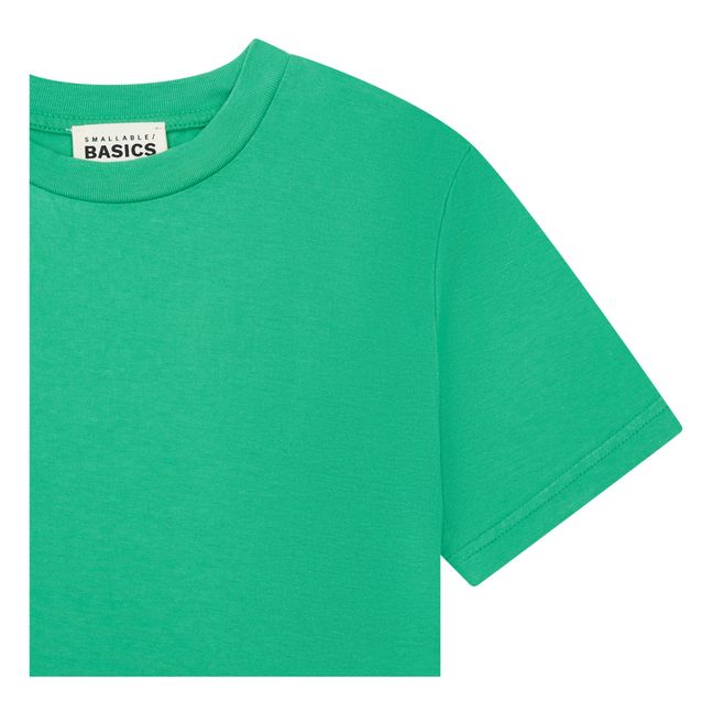 T-Shirt Coton Bio | Vert foncé