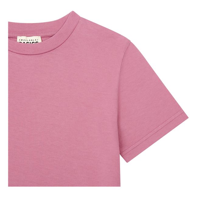 T-Shirt Coton Bio | Rosa Viejo