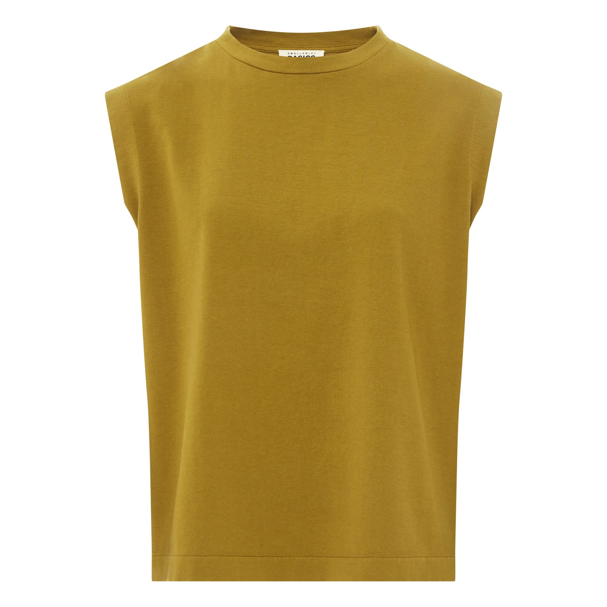 Golden yellow outlet tank top