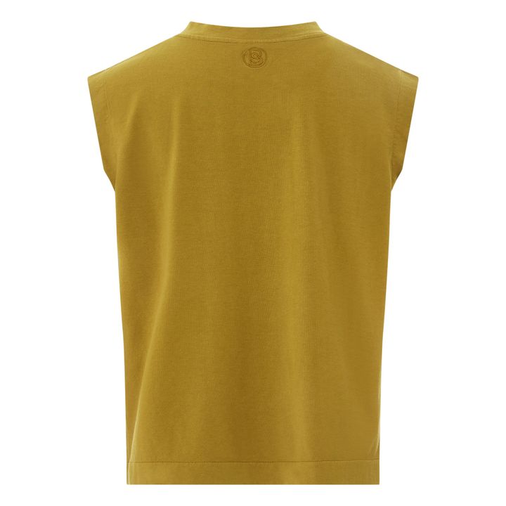 Camiseta de tirantes de algodón bio Mujer | Marrón Dorado- Imagen del producto n°1