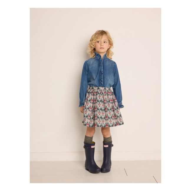 Blouse Denim Bree | Bleu jean