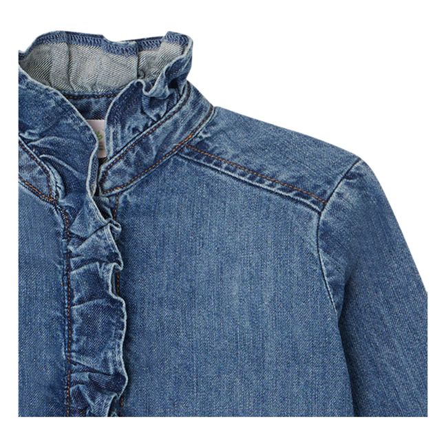 Blouse Denim Bree | Bleu jean