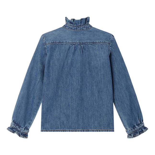 Blouse Denim Bree | Bleu jean