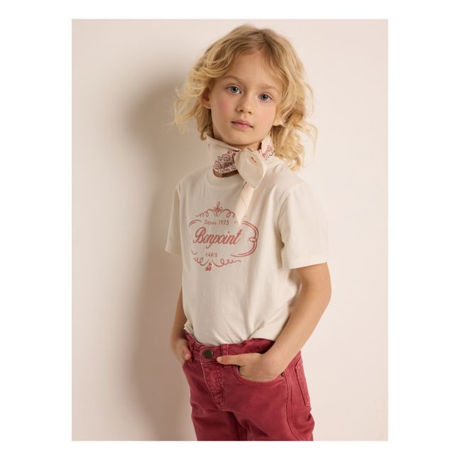 Pantaloni in Denim Bonnie | Rosso lampone