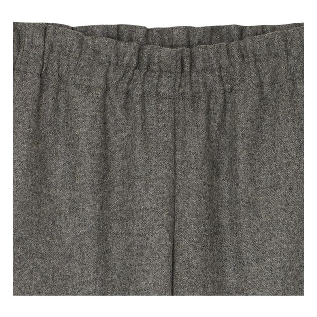 Pantalones de lana Fetiche | Gris Antracita