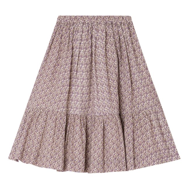 Daisy Long Skirt | Taupe brown