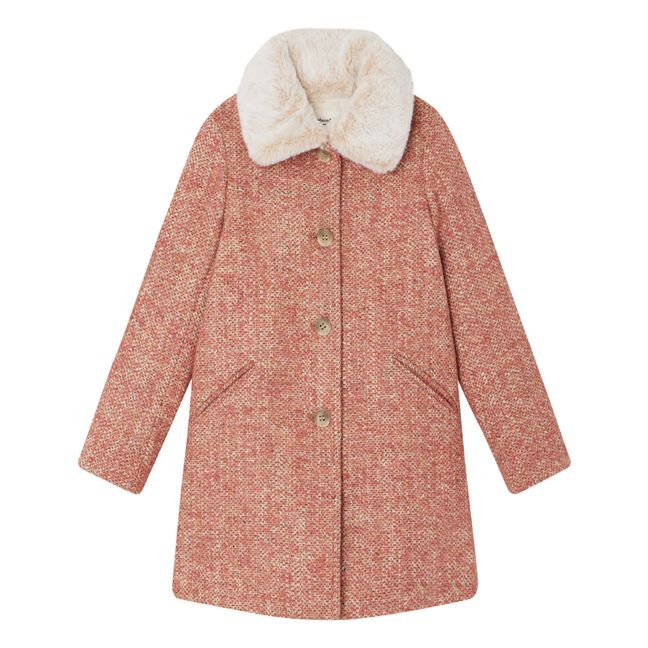 Cappotto in lana Temaggie | Rosa