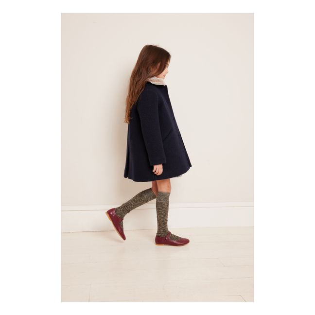 Cappotto in Lana Temaggie | Blu marino