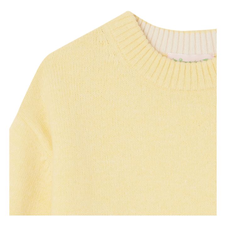 Pale yellow outlet sweater