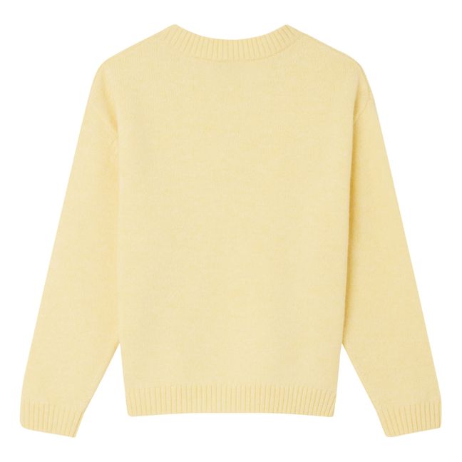 Jersey de lana Anumati | Amarillo palo