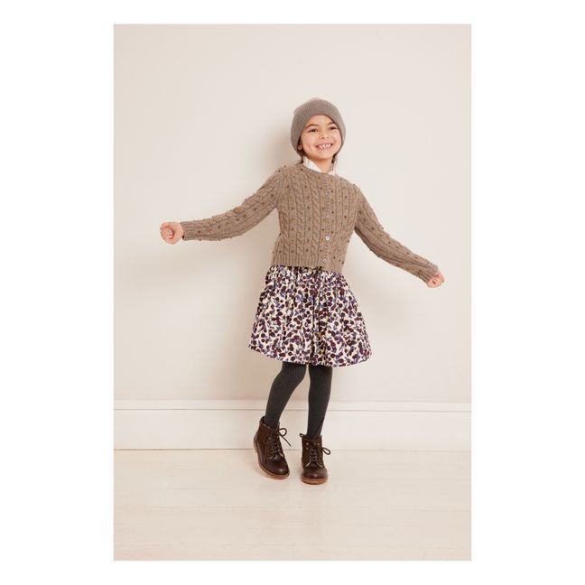 Cardigan Laine Brodé Dallulah | Talpa