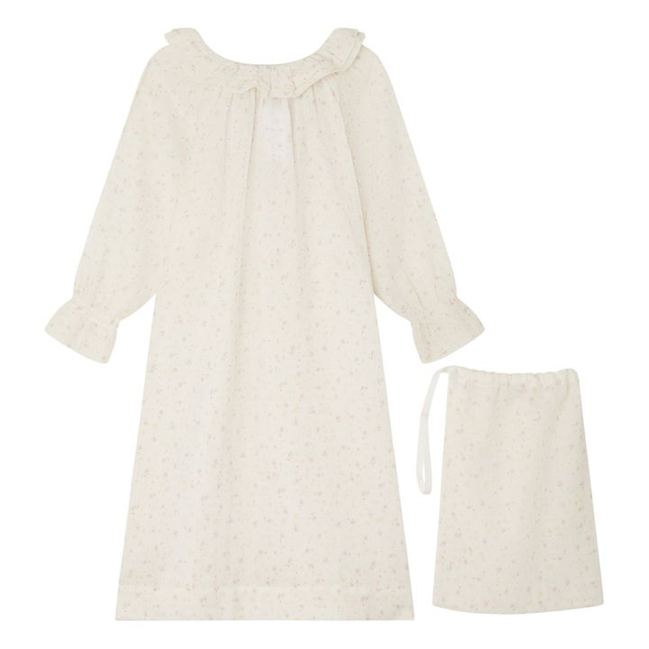 Blessing Organic Cotton Nightdress | Ecru- Product image n°0