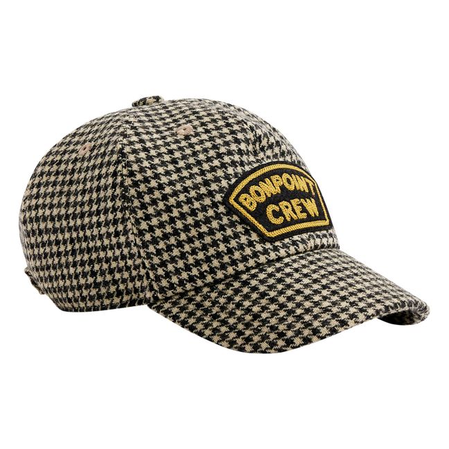 Casquette Laine Carreaux Arnold | Beige