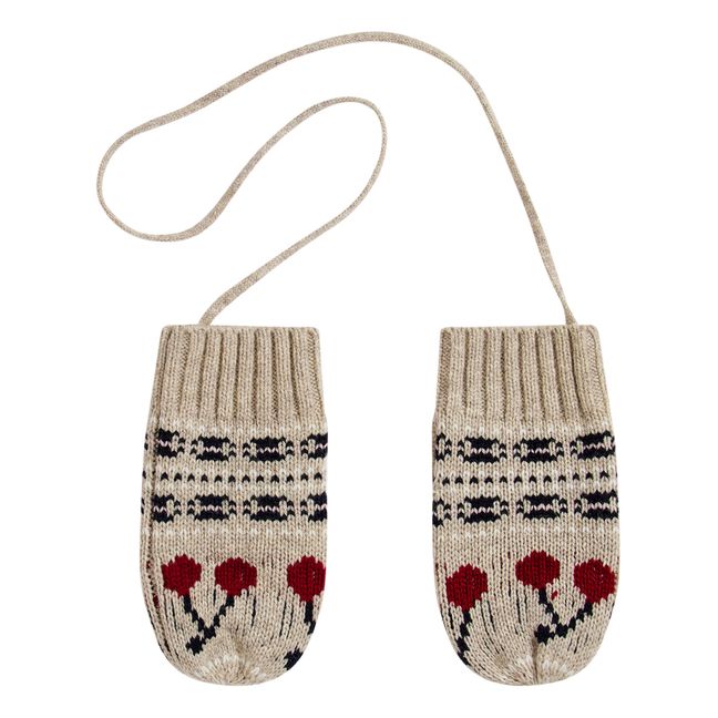 Moufles Laine Dhuri | Beige