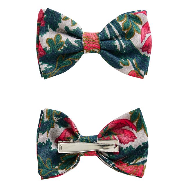 Lote de 2 horquillas Exclusif Tutu Liberty Knot - Colección Ceremony  | Rosa Fushia