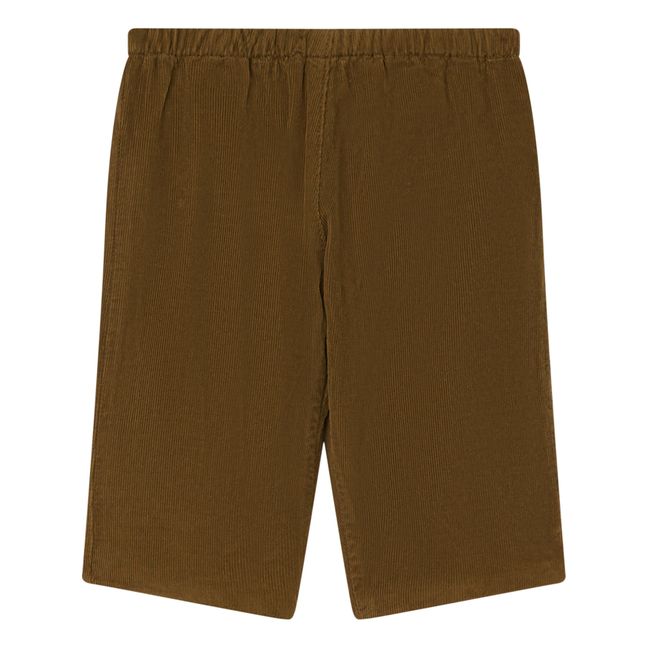 Dandy Ribbed Harem Pants | Marron glac
