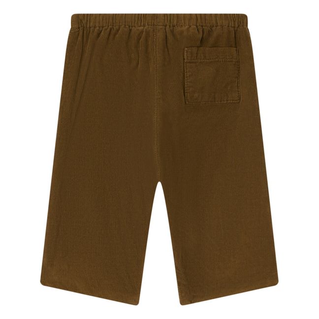 Dandy Ribbed Harem Pants | Marron glac