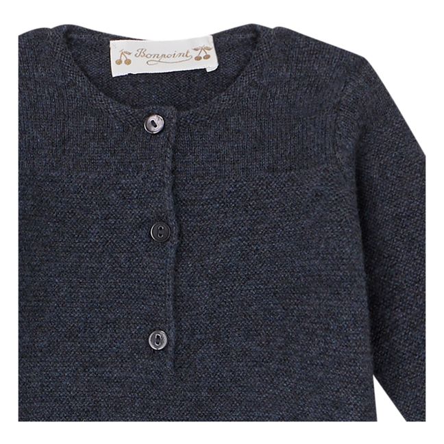 Combinaison Cachemire Babylou | Gris Antracita