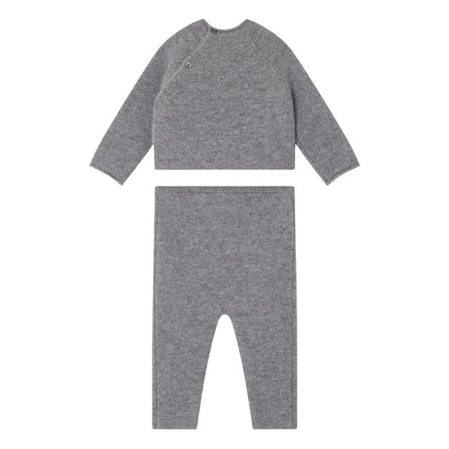 Pull + Legging Cachemire Den | Gris