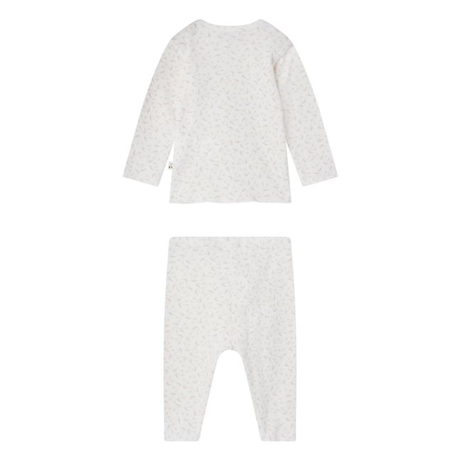 T-Shirt + Legging Coton Bio Cerises Timi | Rosa Palo