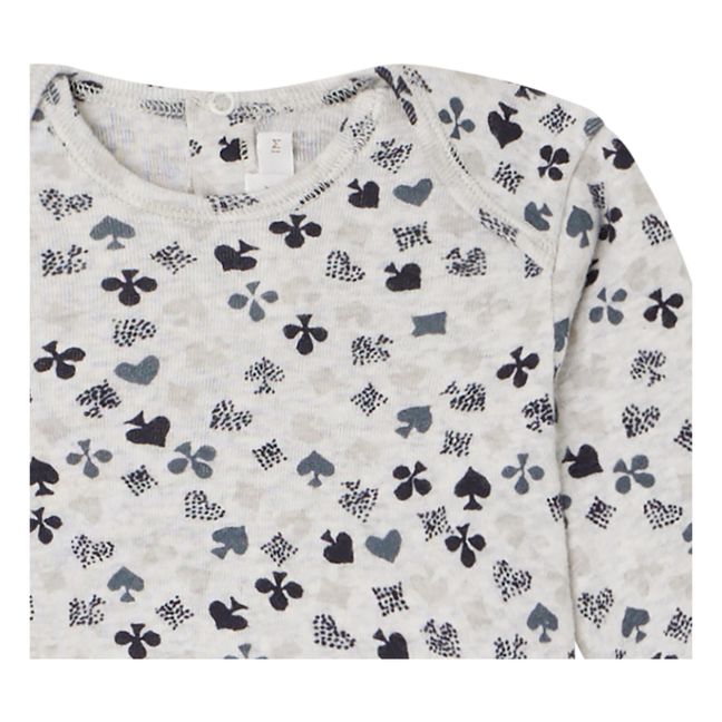 T-Shirt + Leggings Bio-Baumwolle Timi | Grau Meliert