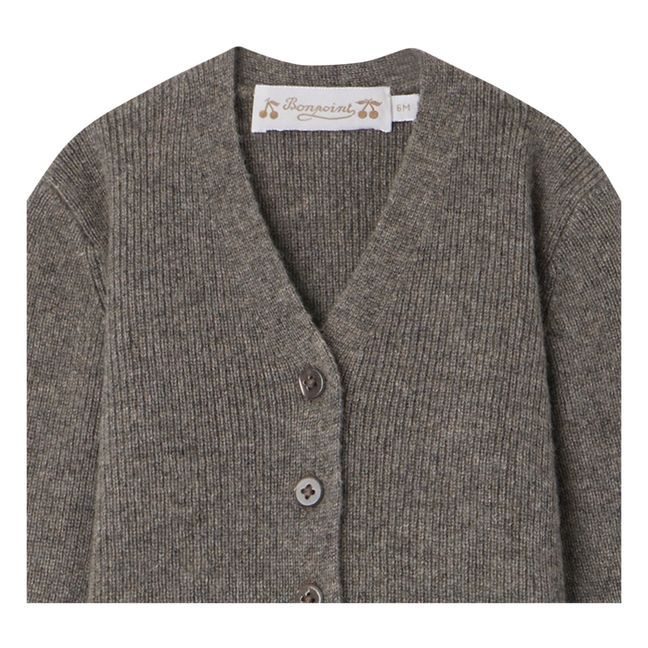 Cardigan Cachemire Daevon | Marron glacé