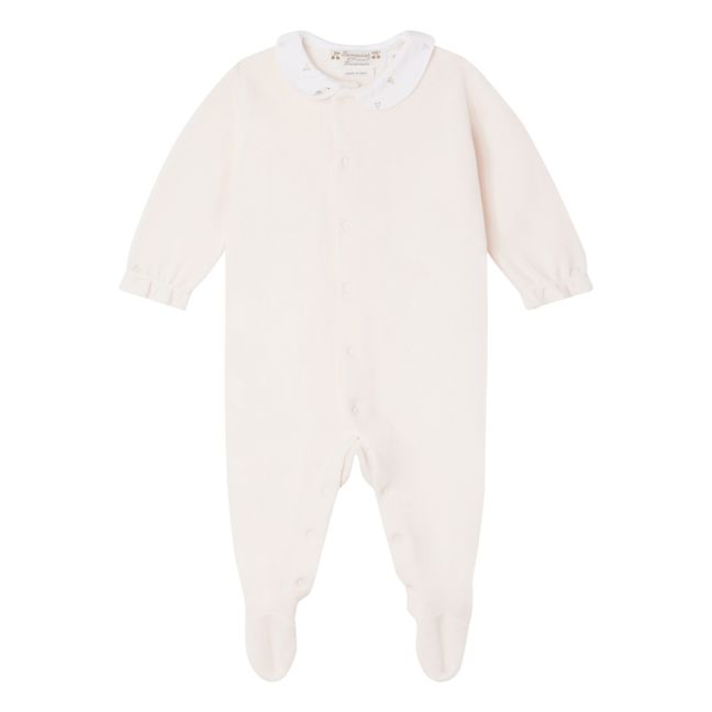 Pyjama à Pieds Velours Tintina | Crudo